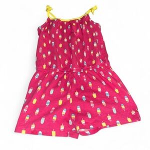 Gymboree Pink Popsicle Print Jumpsuit